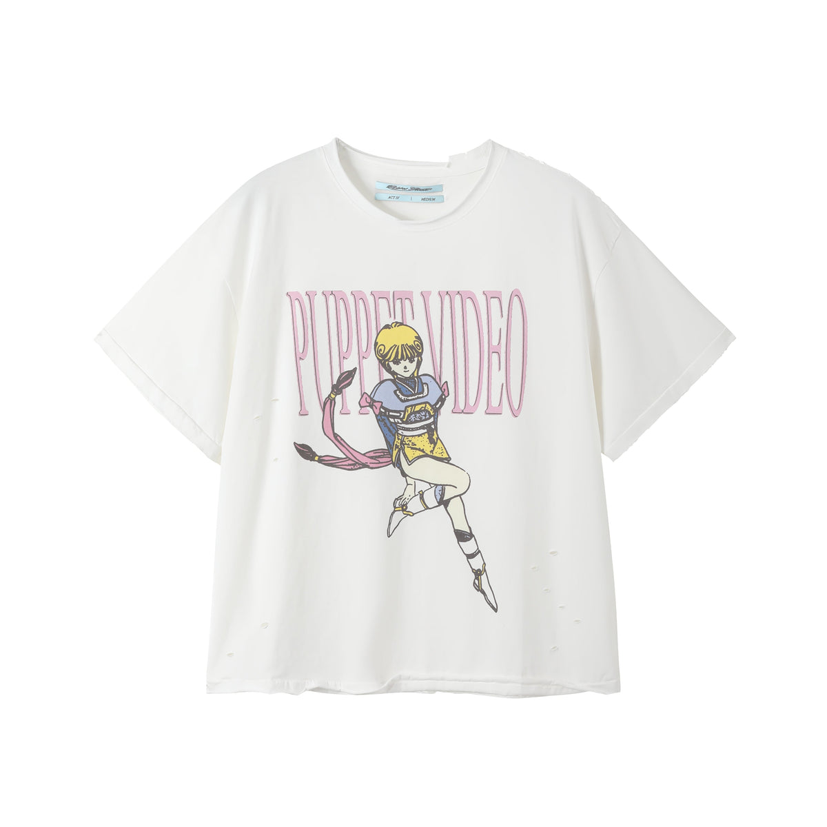 Puppet-Theater Puppet Video Punk Tee - AVBL MRKT (1)