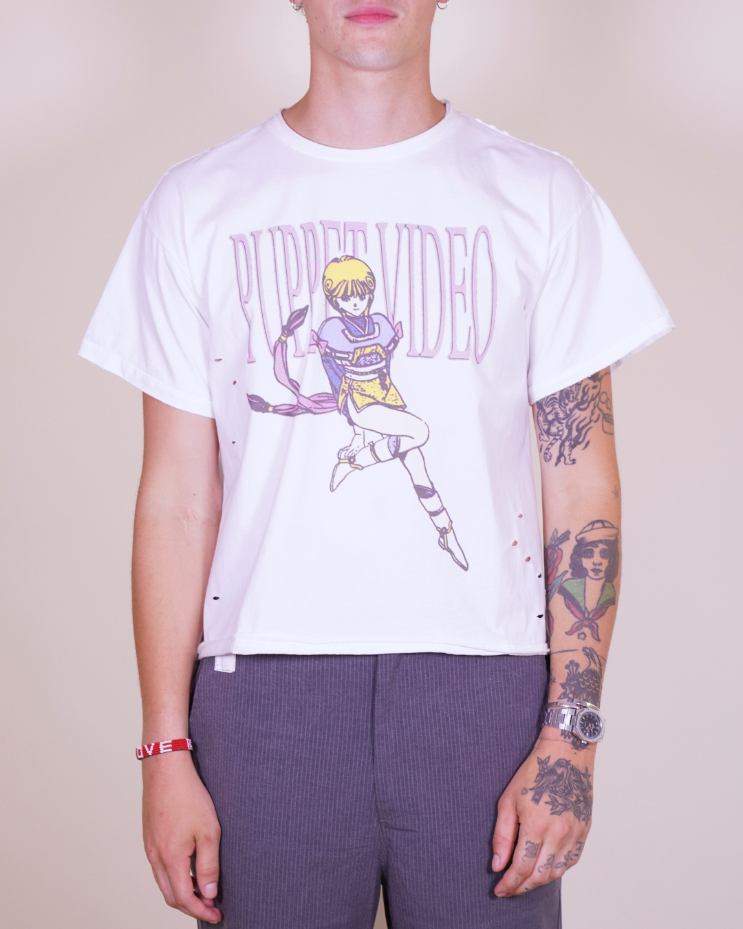 Puppet-Theater Puppet Video Punk Tee - AVBL MRKT (7)