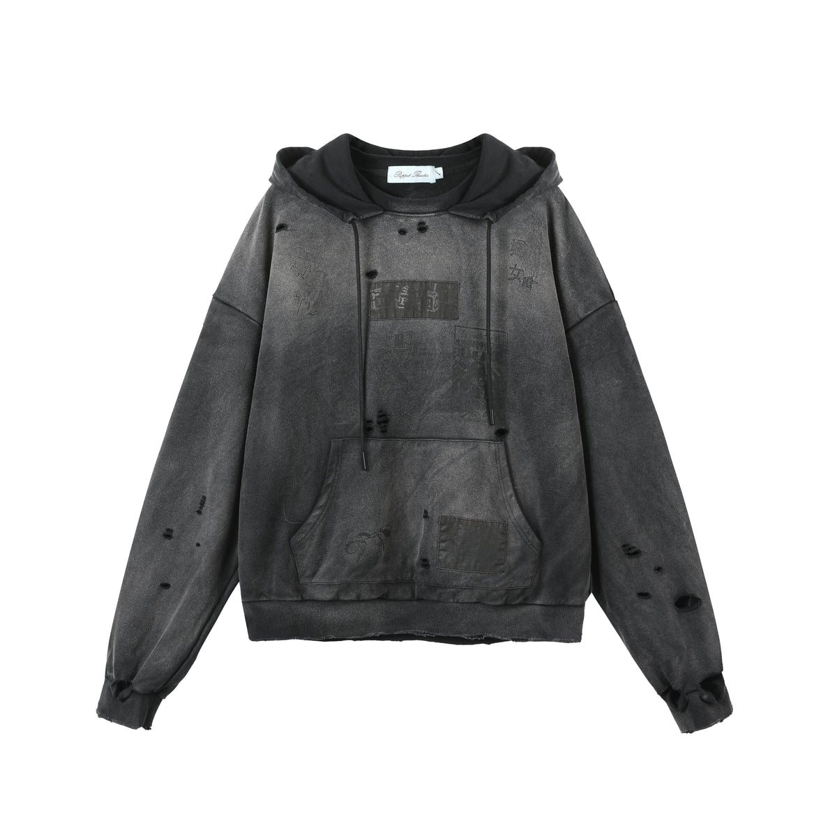 Puppet-Theater Re-Edition Patchwork Hoodie - AVBL MRKT (1)
