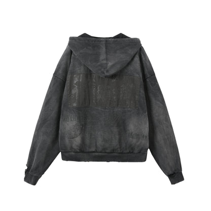 Puppet-Theater Re-Edition Patchwork Hoodie - AVBL MRKT (2)