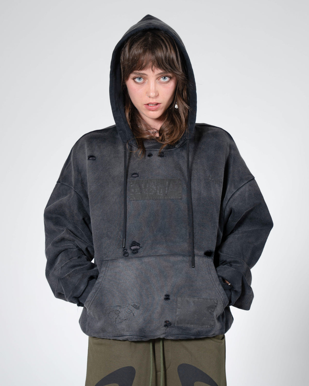 Puppet-Theater Re-Edition Patchwork Hoodie - AVBL MRKT (6)