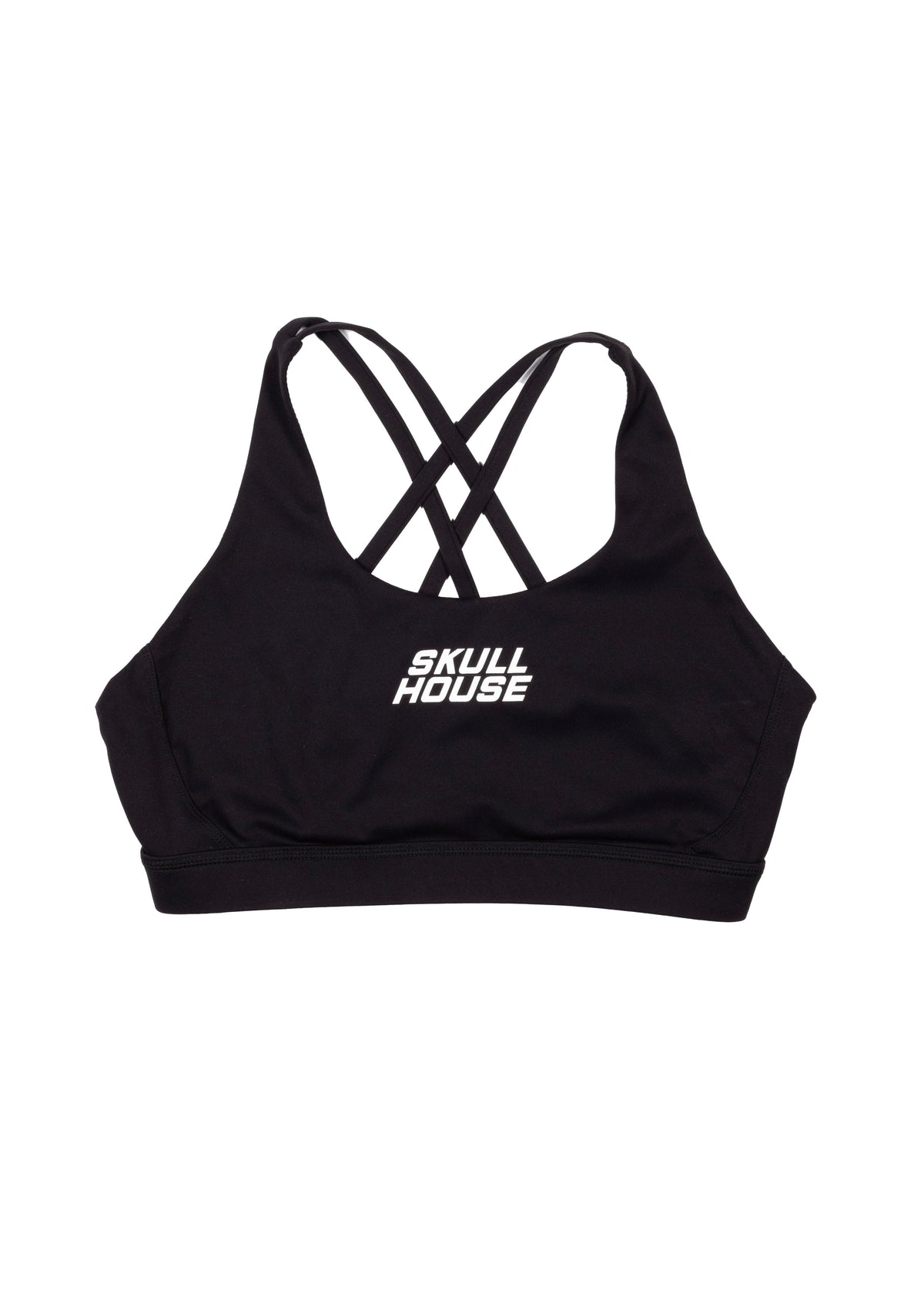 Skull House Running Company ENDURANCE RUN BRA - BLACK - AVBL MRKT (1)