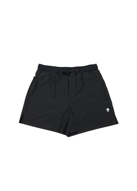 Skull House Running Company INNERVISION 5" RUN SHORTS - BLACK - AVBL MRKT (1)