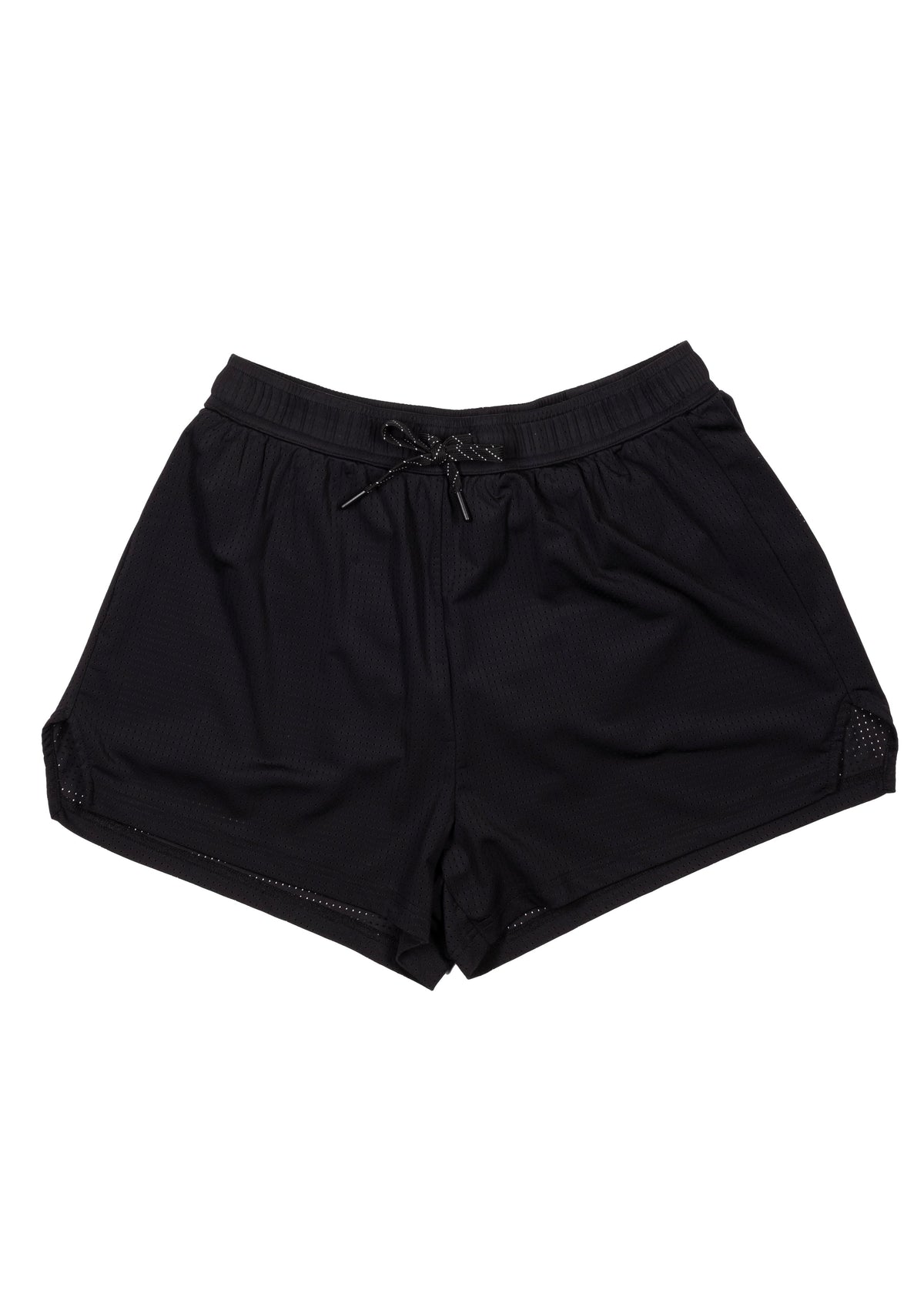 Skull House Running Company NORO 3" SPLIT SHORTS - BLACK - AVBL MRKT (1)