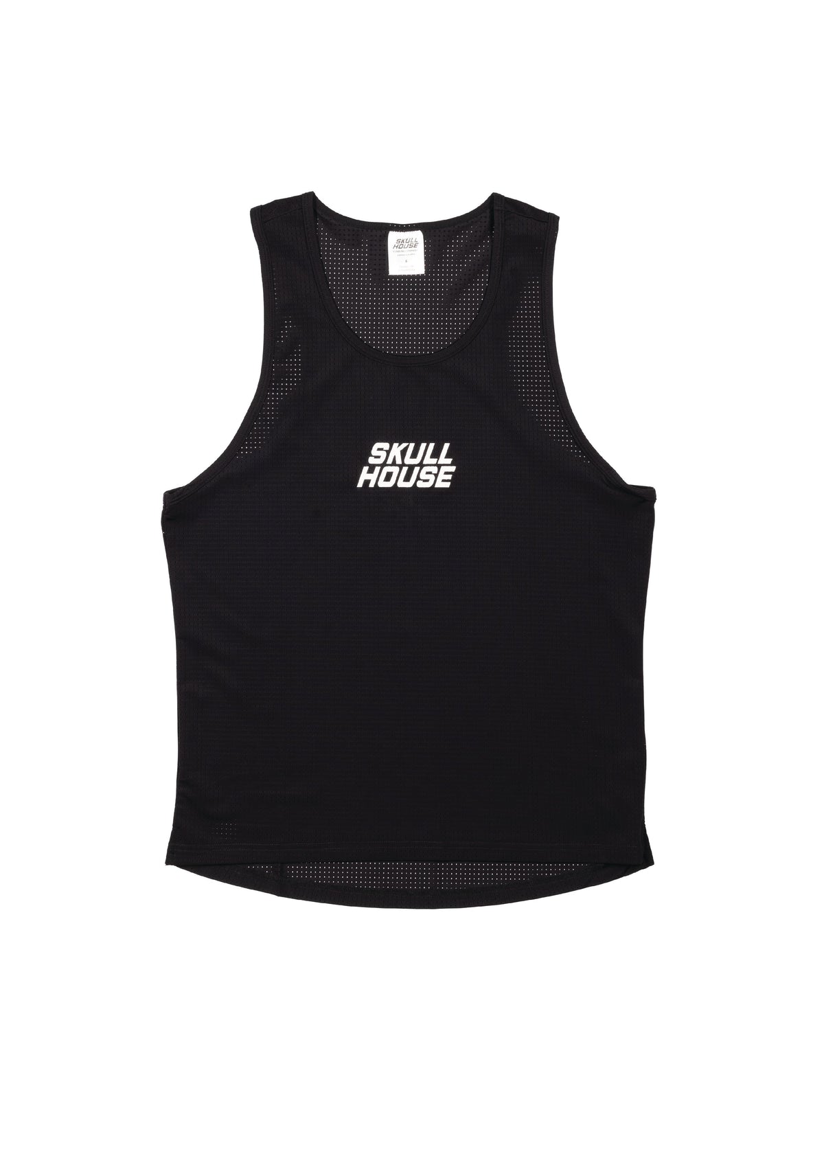 Skull House Running Company NORO PERFORMANCE SINGLET - BLACK - AVBL MRKT (1)