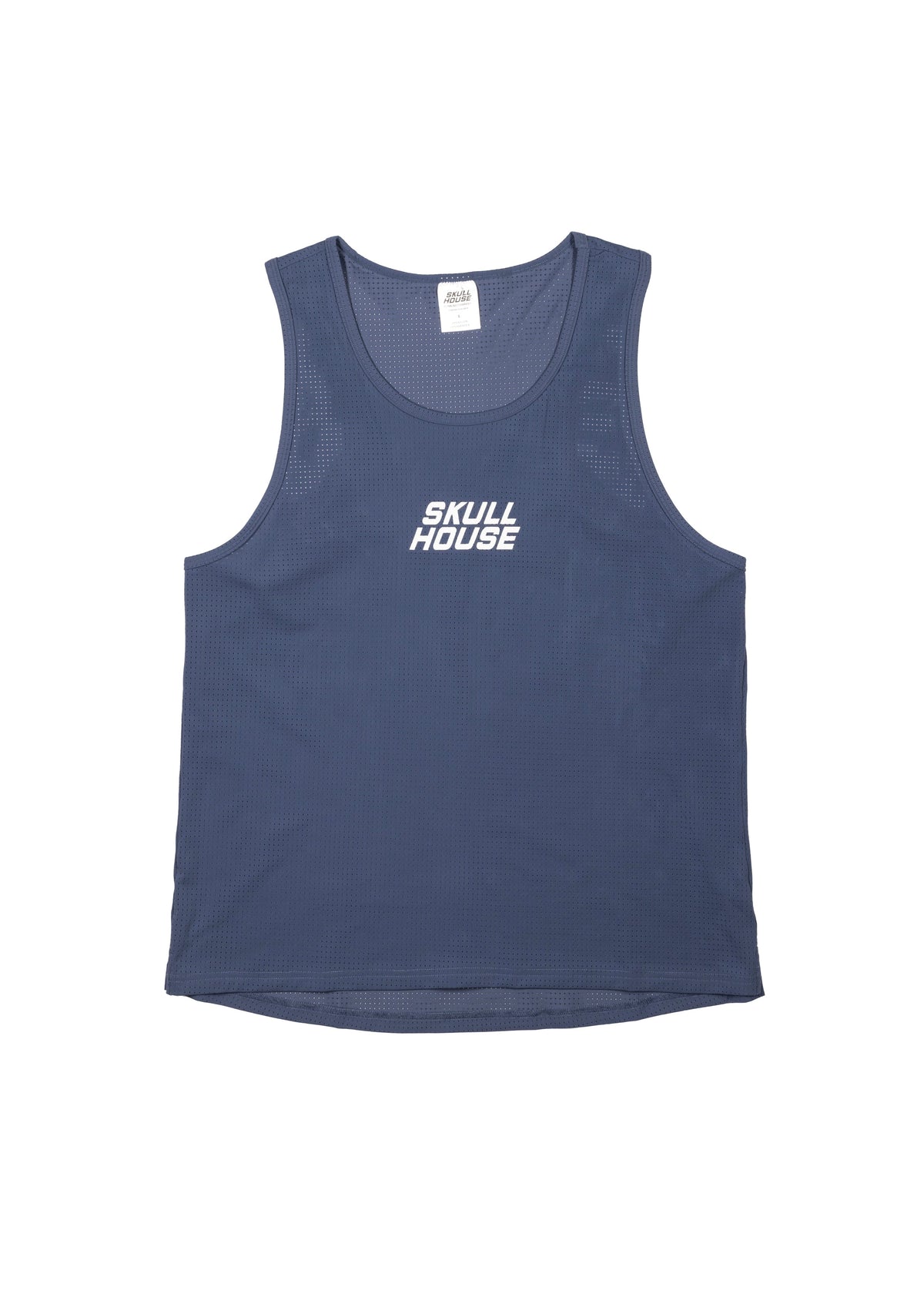 Skull House Running Company NORO PERFORMANCE SINGLET - STONE - AVBL MRKT (1)
