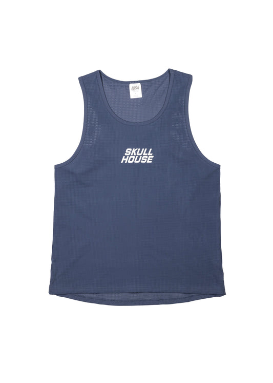 Skull House Running Company NORO PERFORMANCE SINGLET - STONE - AVBL MRKT (1)