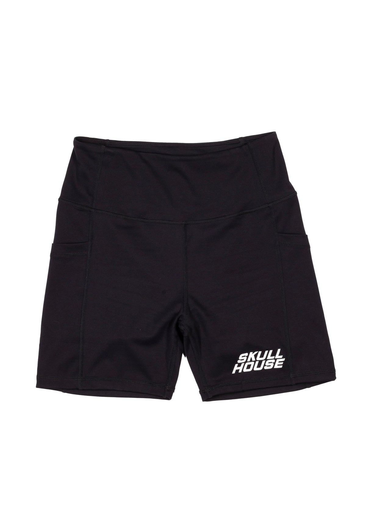 Skull House Running Company PHANTOM HIGH WAIST 5" COMPRESSION - BLACK - AVBL MRKT (1)