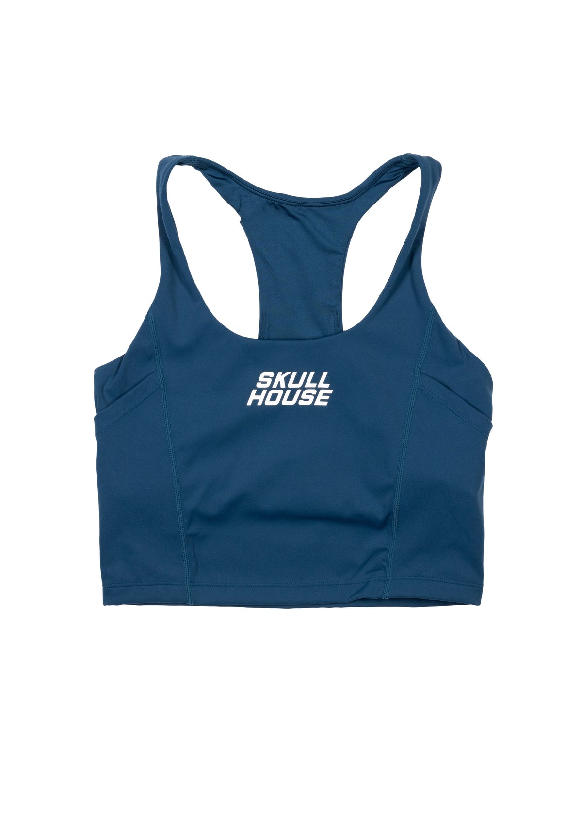 Skull House Running Company REBEL RACE CROP - NITRO BLUE - AVBL MRKT (1)