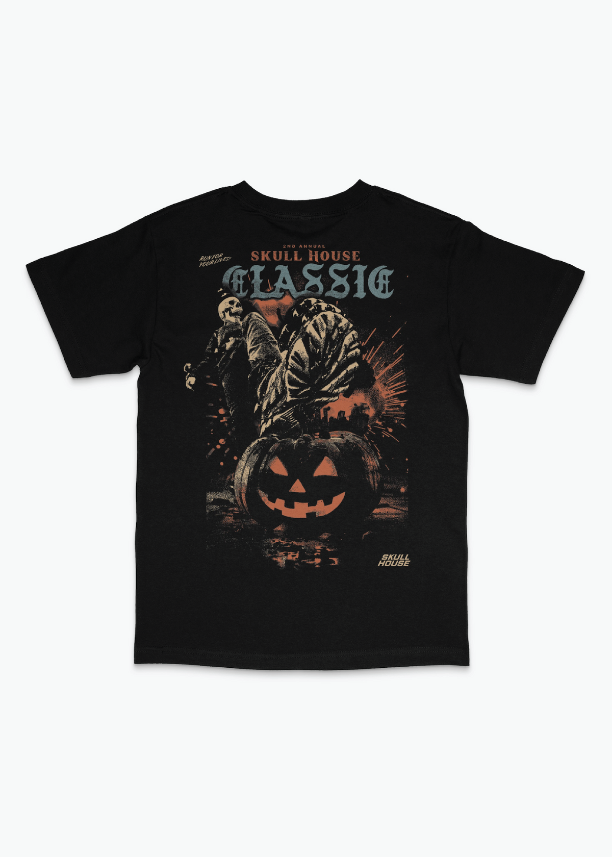 Skull House Running Company SKULL HOUSE CLASSIC 2025 TEE - AVBL MRKT (1)