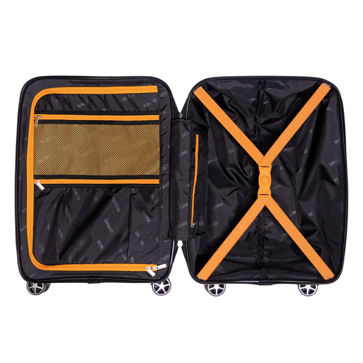 Sole Premise 20-inch Black Carry-On Hardcase Roller Luggage - AVBL MRKT (3)
