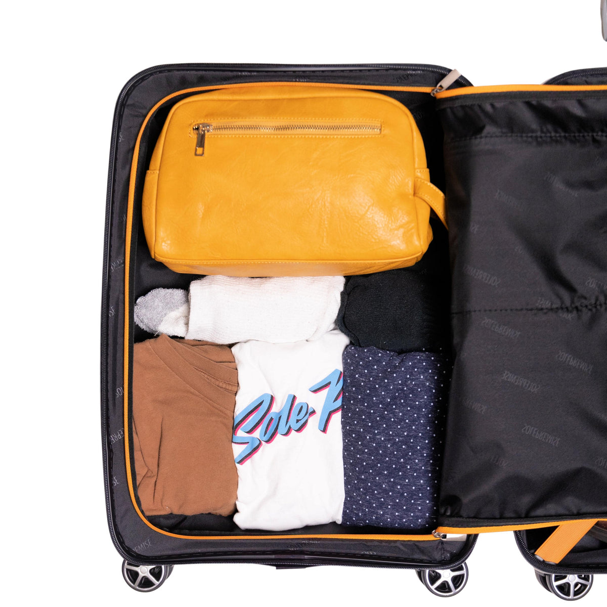 Sole Premise 20-inch Black Carry-On Hardcase Roller Luggage - AVBL MRKT (7)