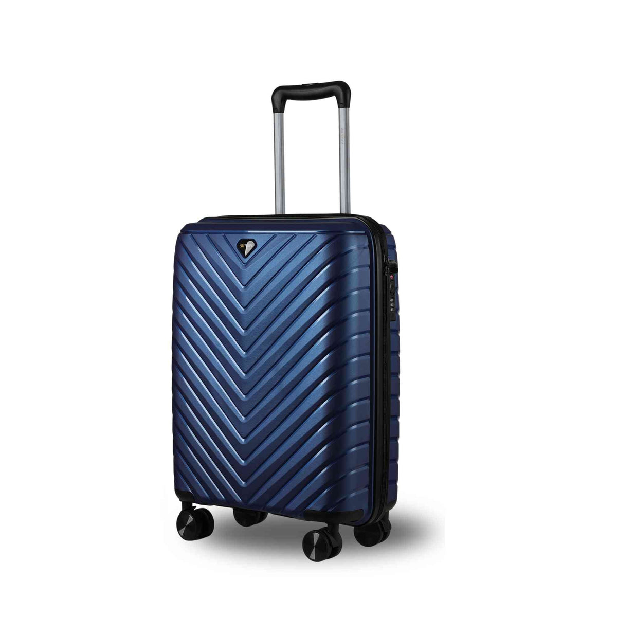 Sole Premise 20-inch Blue Carry-On Hardcase Roller Luggage - AVBL MRKT (1)