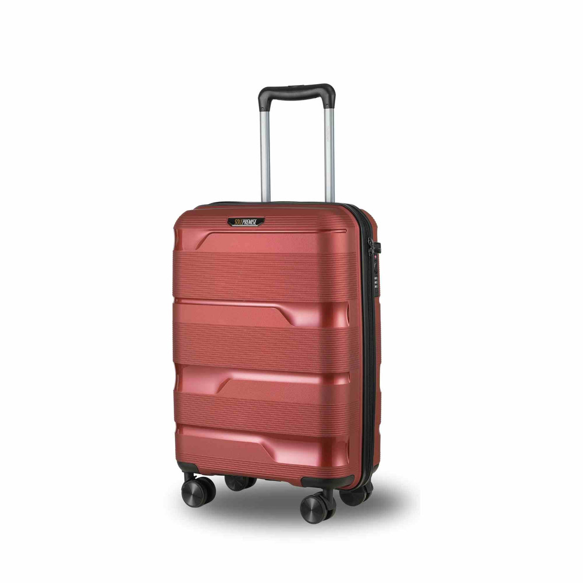 Sole Premise 20-inch Red Carry-On Hardcase Roller Luggage - AVBL MRKT (1)
