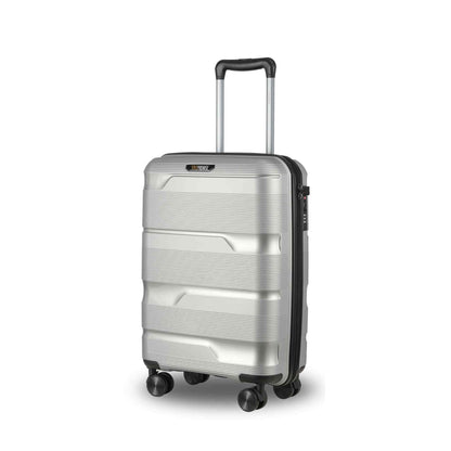 Sole Premise 20-inch Silver Carry-On Hardcase Roller Luggage - AVBL MRKT (1)