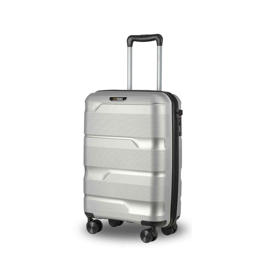Sole Premise 20-inch Silver Carry-On Hardcase Roller Luggage - AVBL MRKT (1)