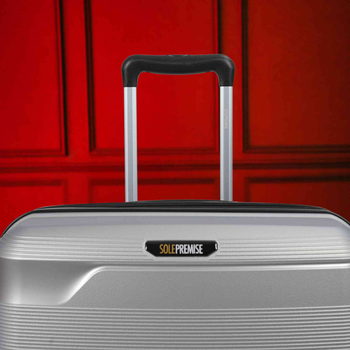 Sole Premise 20-inch Silver Carry-On Hardcase Roller Luggage - AVBL MRKT (3)