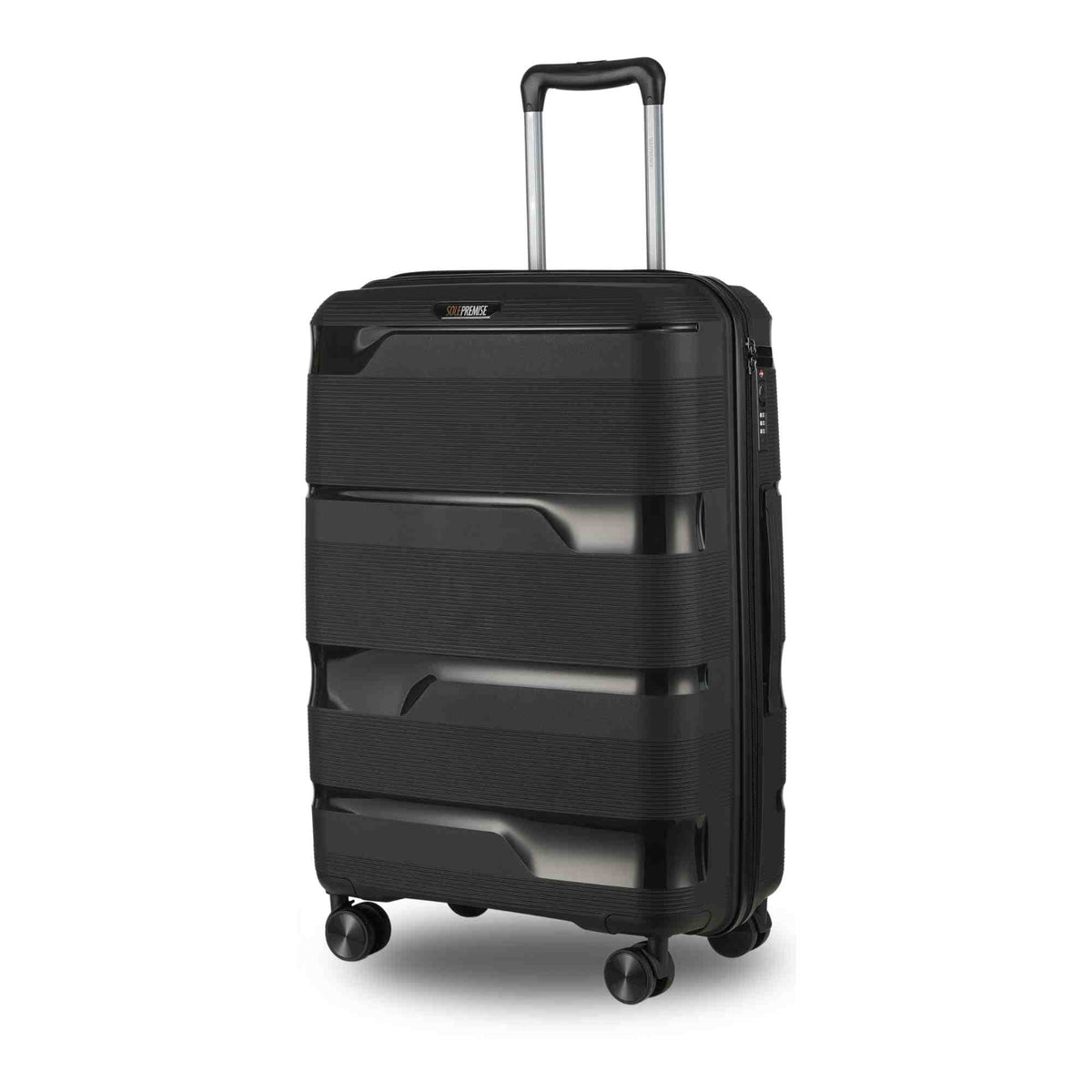 Sole Premise 24-inch Black Hardcase Roller Luggage - AVBL MRKT (1)