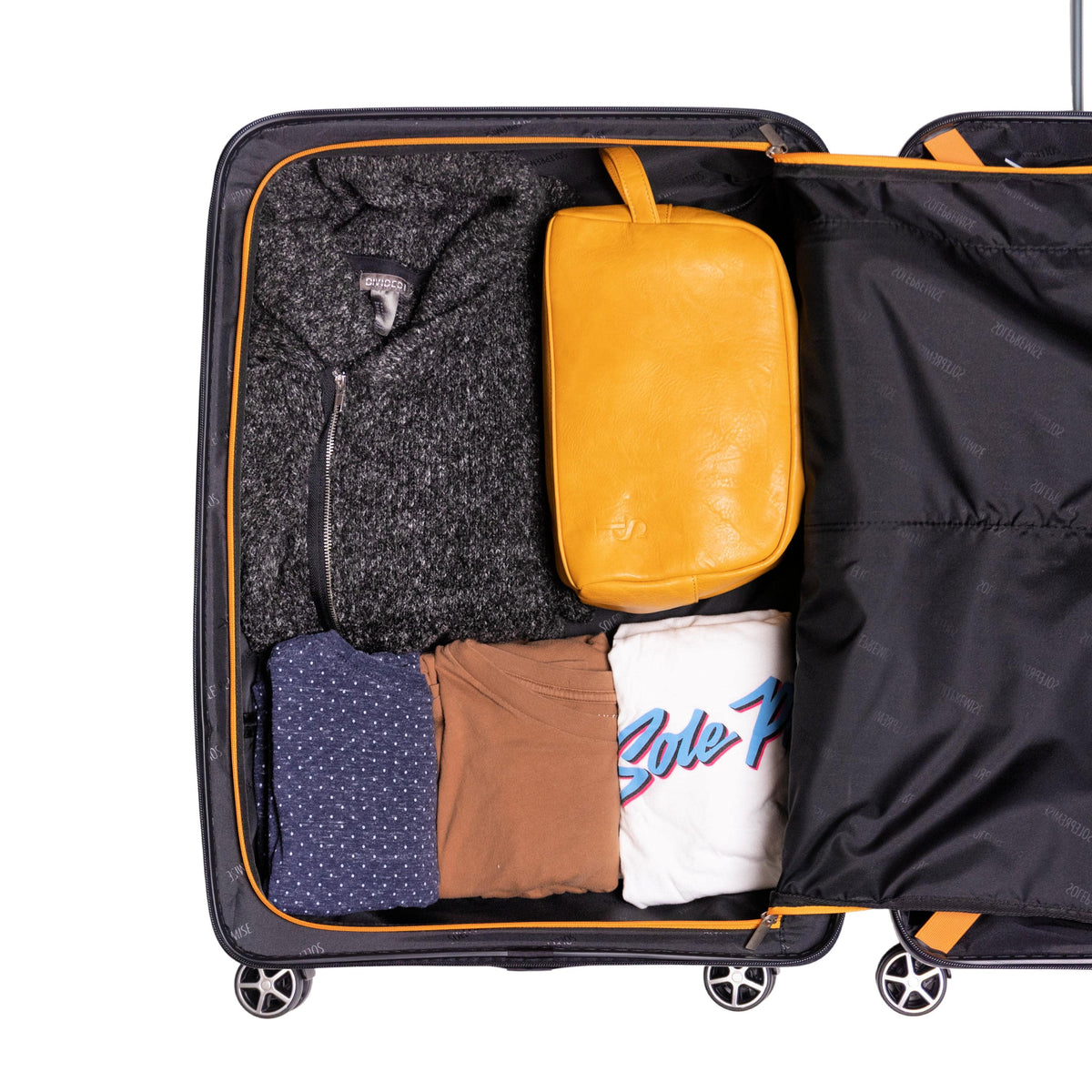 Sole Premise 24-inch Black Hardcase Roller Luggage - AVBL MRKT (3)