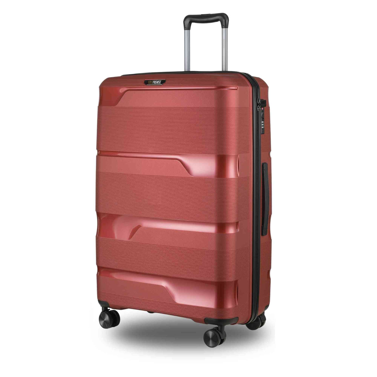 Sole Premise 28-inch Red Hardcase Roller Luggage - AVBL MRKT (1)
