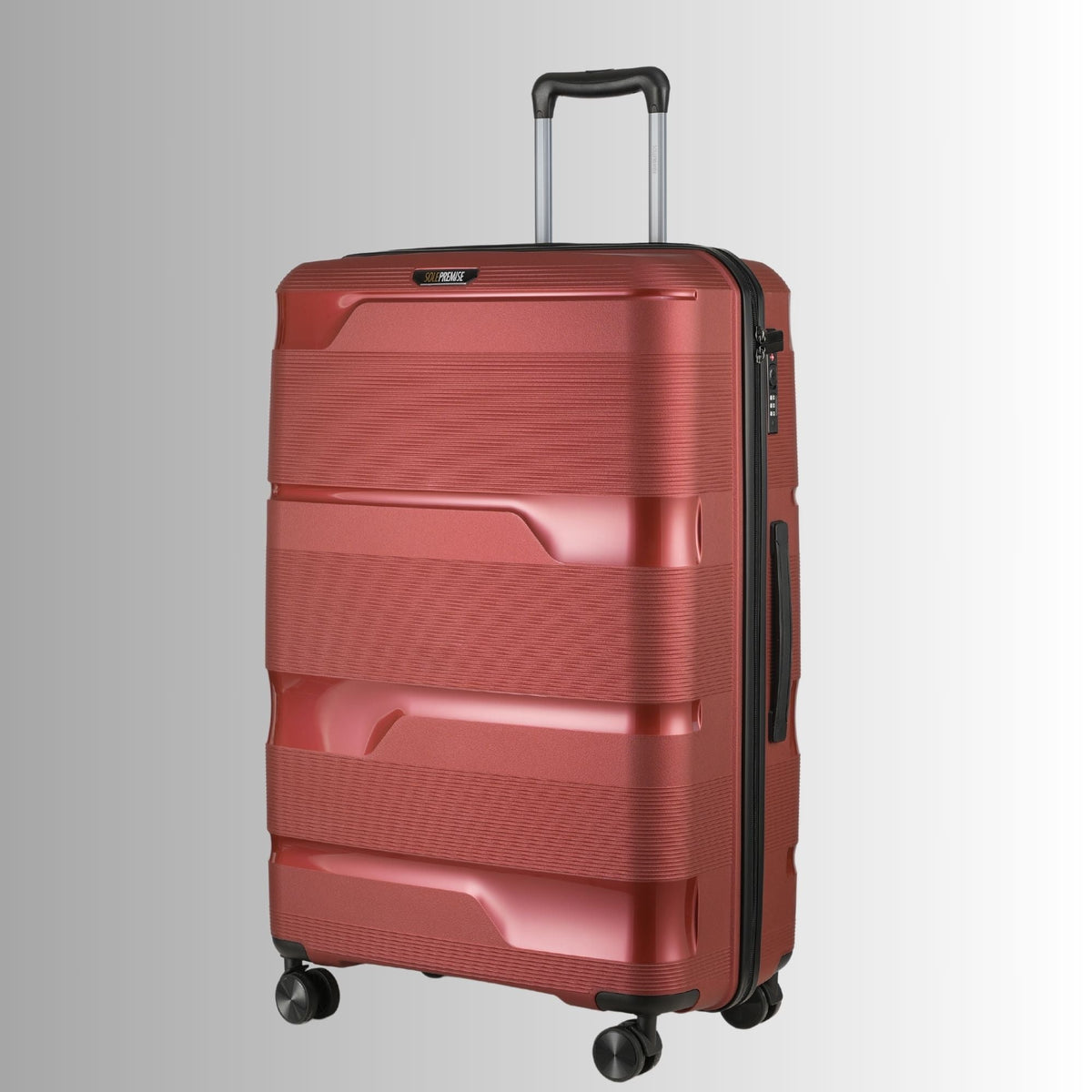 Sole Premise 28-inch Red Hardcase Roller Luggage - AVBL MRKT (6)