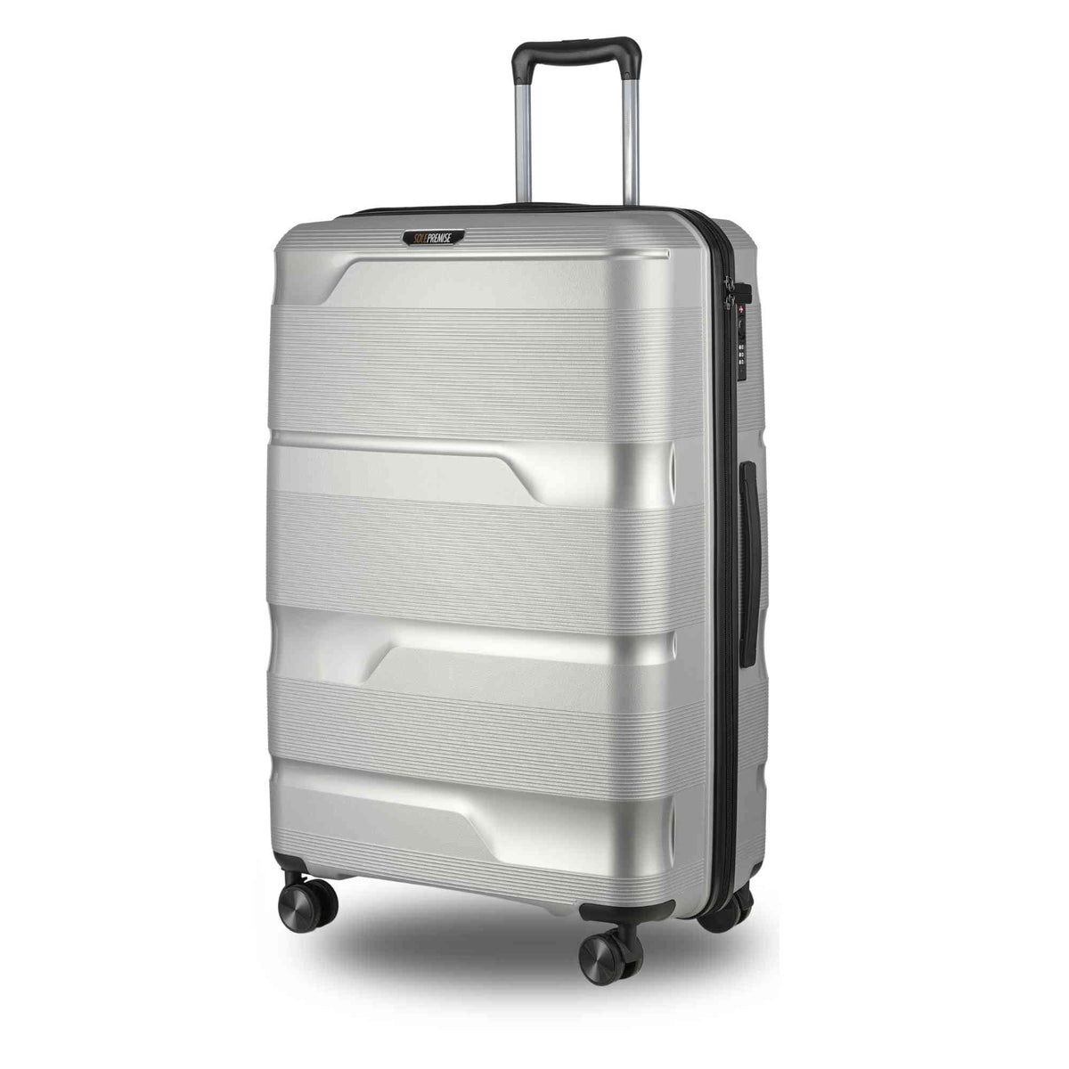 Sole Premise 28-inch Silver Hardcase Roller Luggage - AVBL MRKT (1)