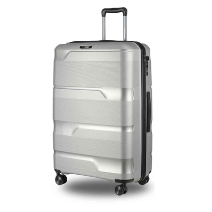 Sole Premise 28-inch Silver Hardcase Roller Luggage - AVBL MRKT (1)
