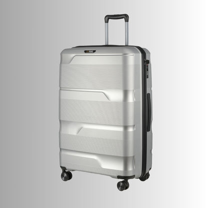 Sole Premise 28-inch Silver Hardcase Roller Luggage - AVBL MRKT (4)