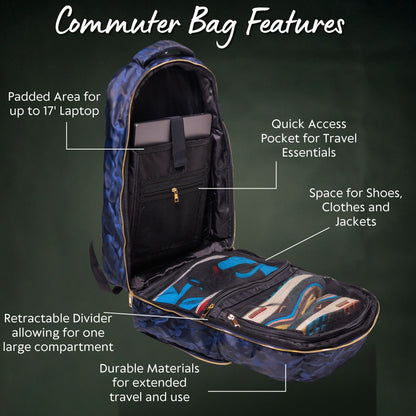 Sole Premise Baby Blue Leather Commuter Bag - AVBL MRKT (3)