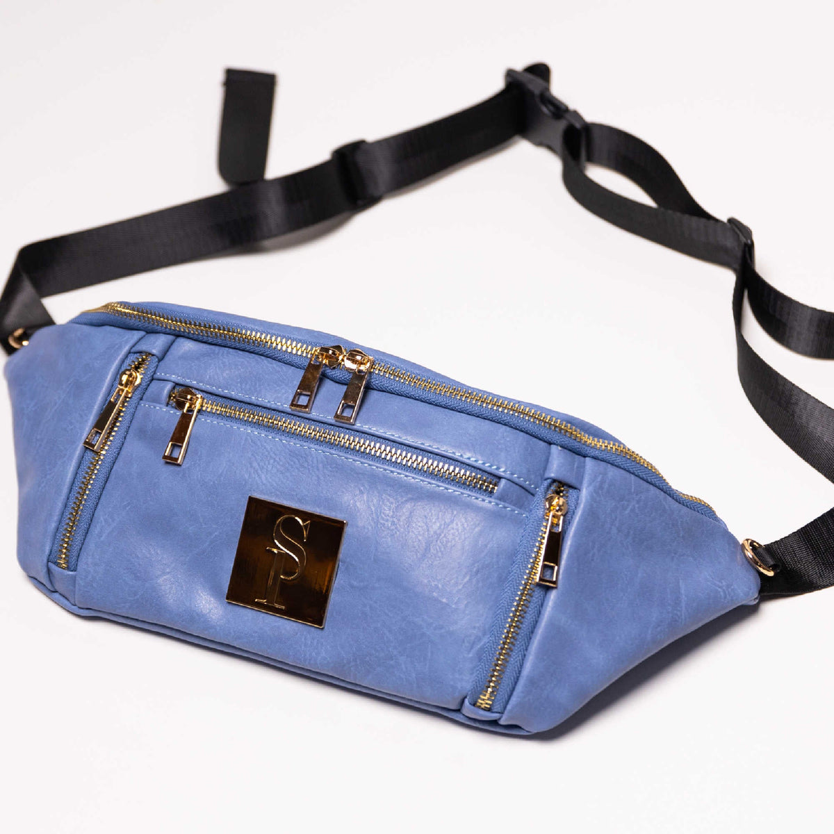 Sole Premise Baby Blue Leather Sling Bag - AVBL MRKT (3)