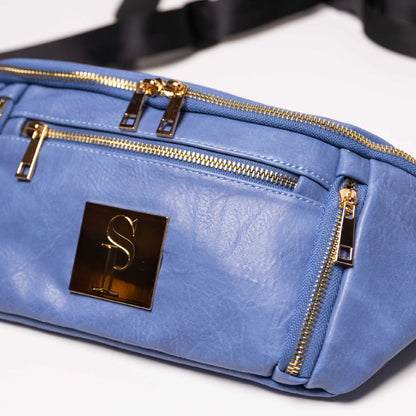 Sole Premise Baby Blue Leather Sling Bag - AVBL MRKT (5)