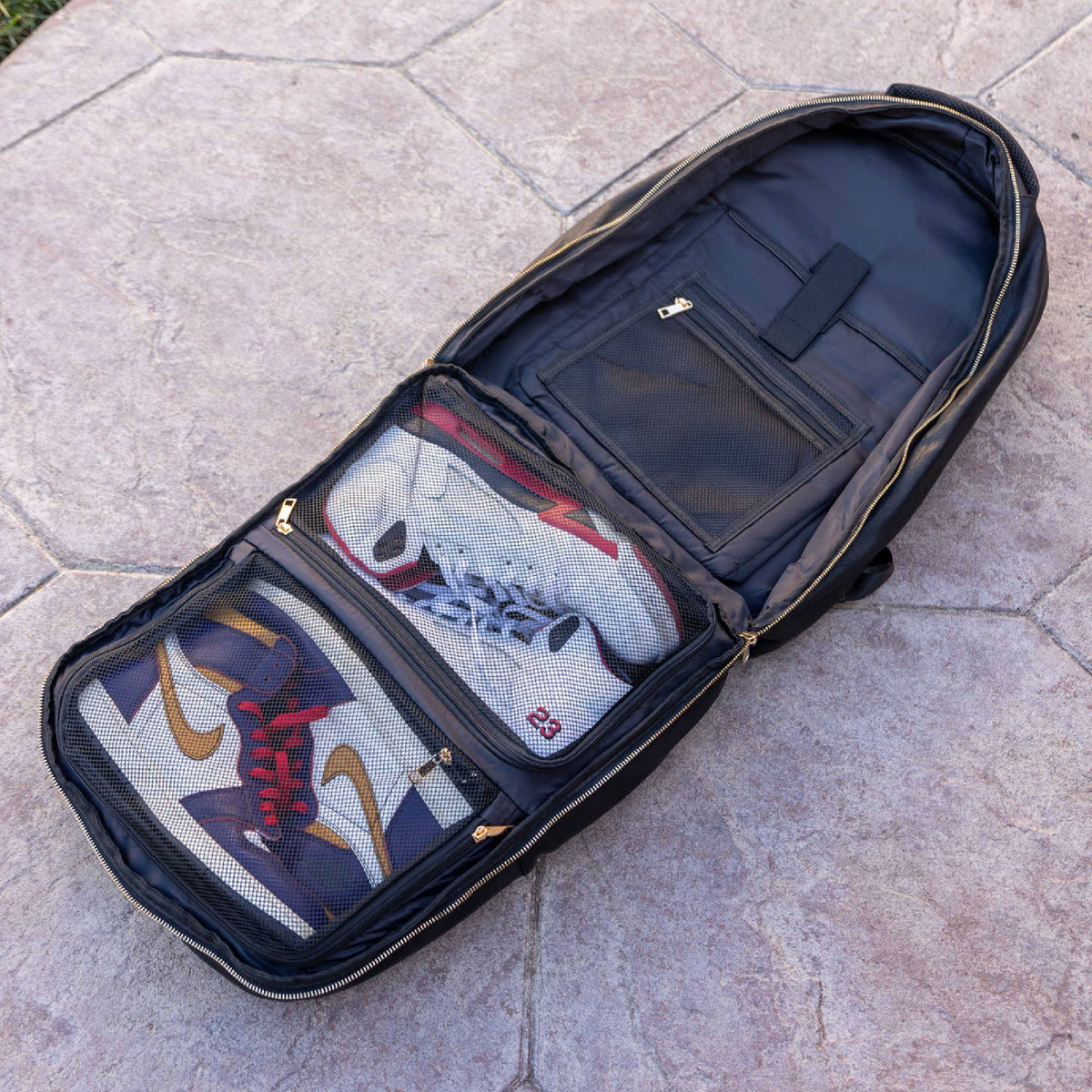 Sole Premise Black Leather Commuter Bag - AVBL MRKT (3)
