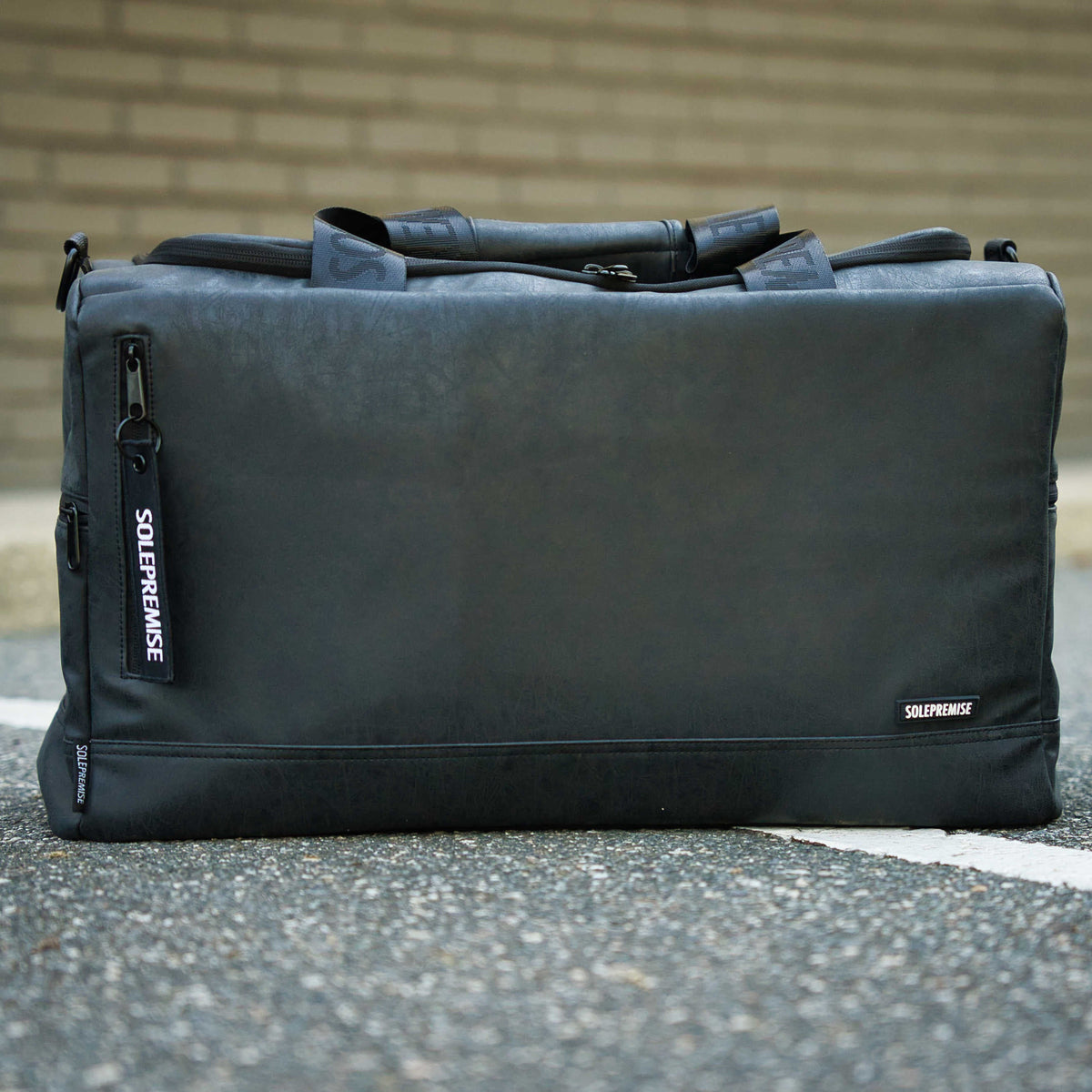 Sole Premise Black Leather Sneaker Duffle - AVBL MRKT (6)