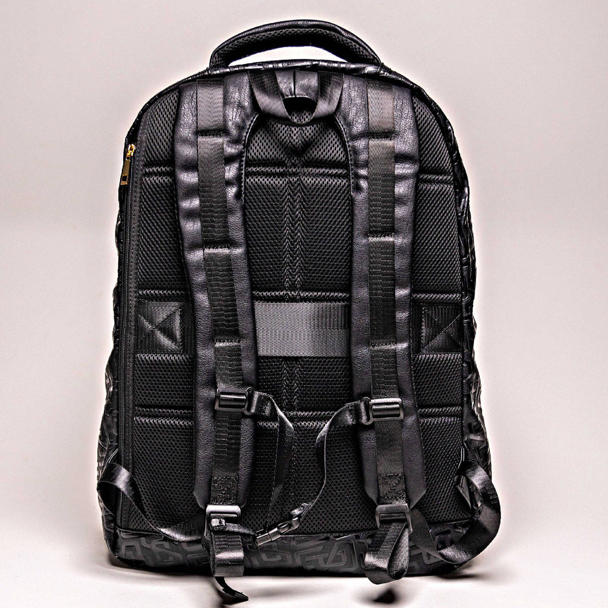 Sole Premise Black Monogram Leather Commuter Bag - AVBL MRKT (8)
