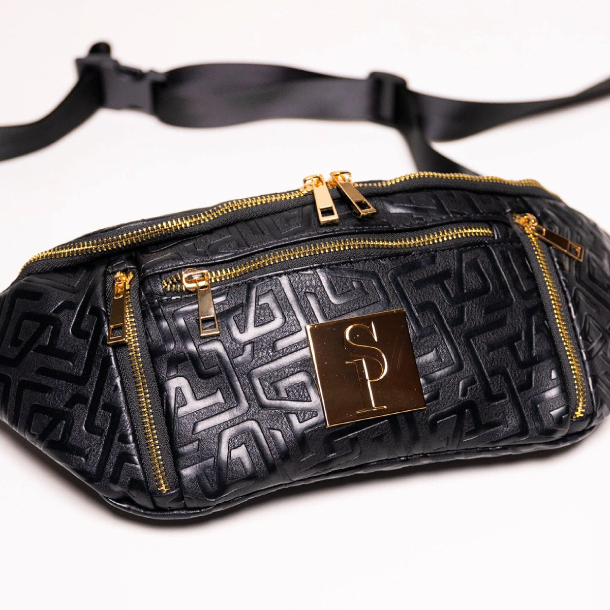 Sole Premise Black Monogram Leather Crossbody Bag - AVBL MRKT (4)
