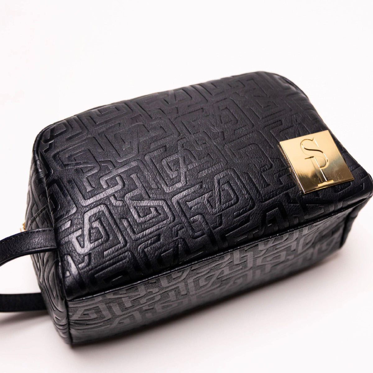 Sole Premise Black Monogram Leather Toiletry Bag - AVBL MRKT (4)