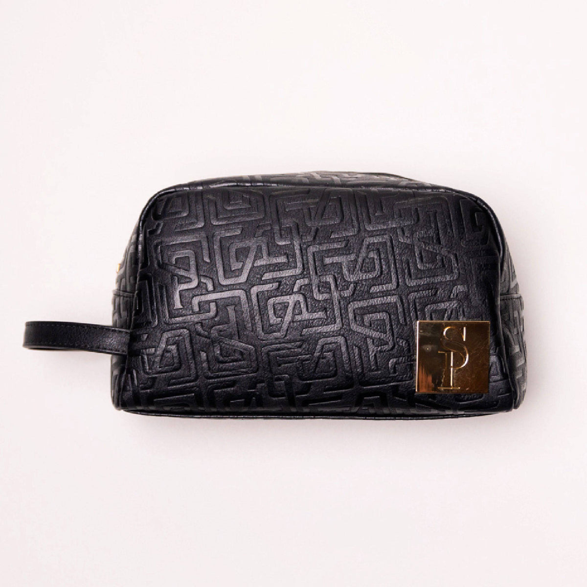 Sole Premise Black Monogram Leather Toiletry Bag - AVBL MRKT (5)