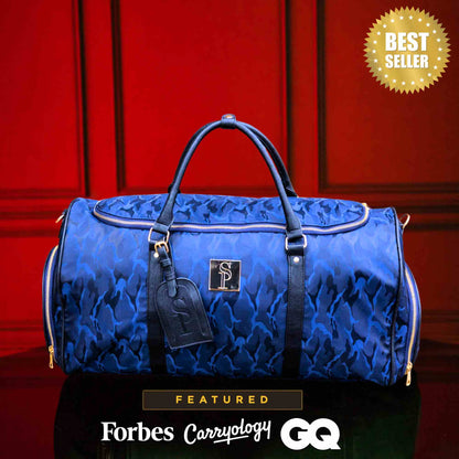 Sole Premise Blue Camo Weekender Duffle Bag - AVBL MRKT (1)