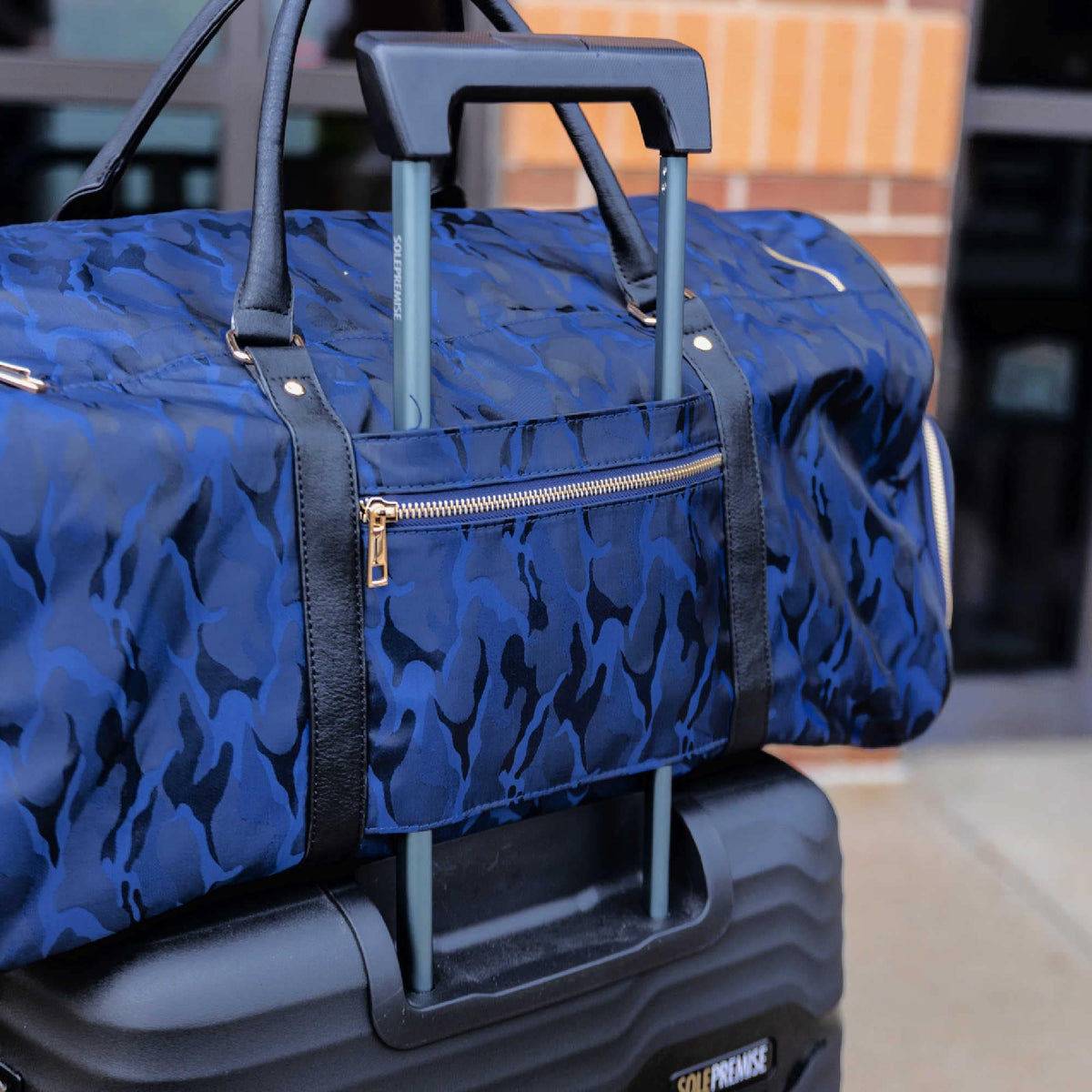 Sole Premise Blue Camo Weekender Duffle Bag - AVBL MRKT (4)