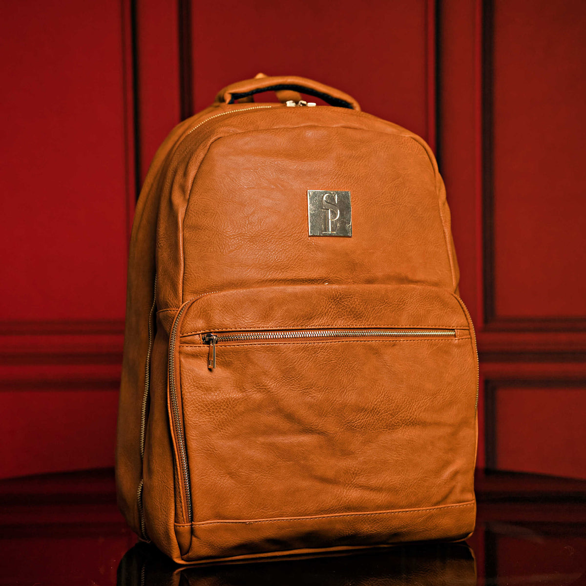 Sole Premise Brown Leather Commuter Bag - AVBL MRKT (9)