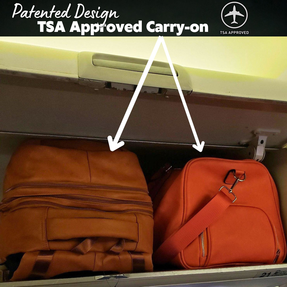 Sole Premise Brown Leather Luxury Patented Carry-On Bag (Only 300 Made) - AVBL MRKT (9)