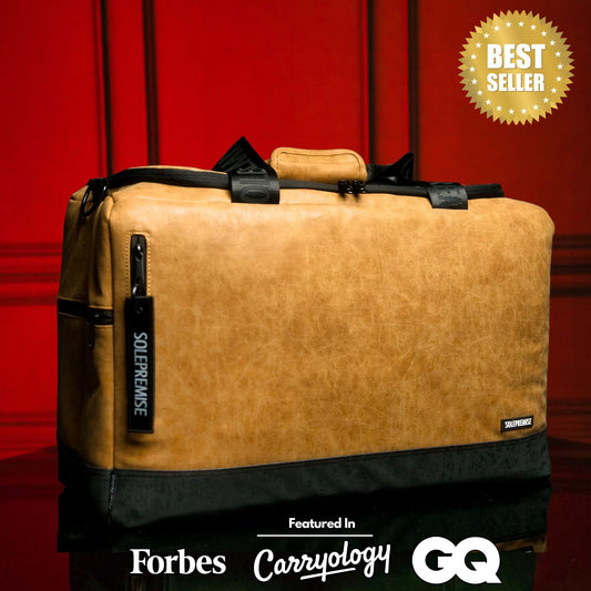 Sole Premise Brown Leather Sneaker Duffle - AVBL MRKT (1)