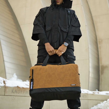 Sole Premise Brown Leather Sneaker Duffle - AVBL MRKT (2)