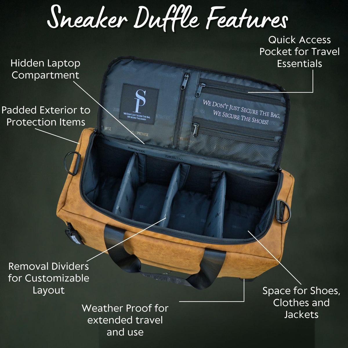 Sole Premise Brown Leather Sneaker Duffle - AVBL MRKT (4)
