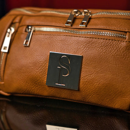 Sole Premise Brown Luciano Leather Sling Bag - AVBL MRKT (2)