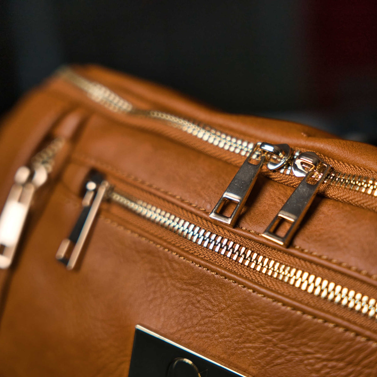 Sole Premise Brown Luciano Leather Sling Bag - AVBL MRKT (5)