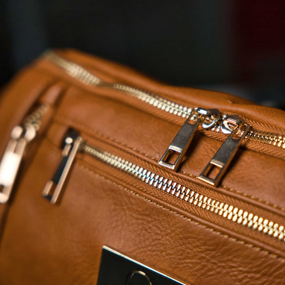 Sole Premise Brown Luciano Leather Sling Bag - AVBL MRKT (5)