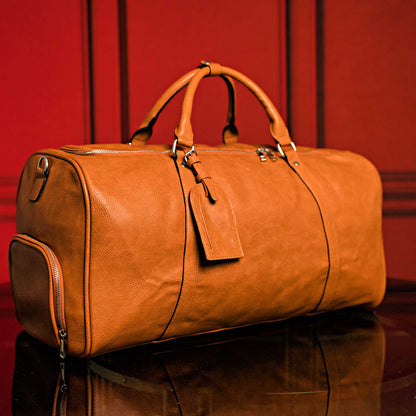 Sole Premise Brown Tumbled Leather 3 Bag Set - AVBL MRKT (3)