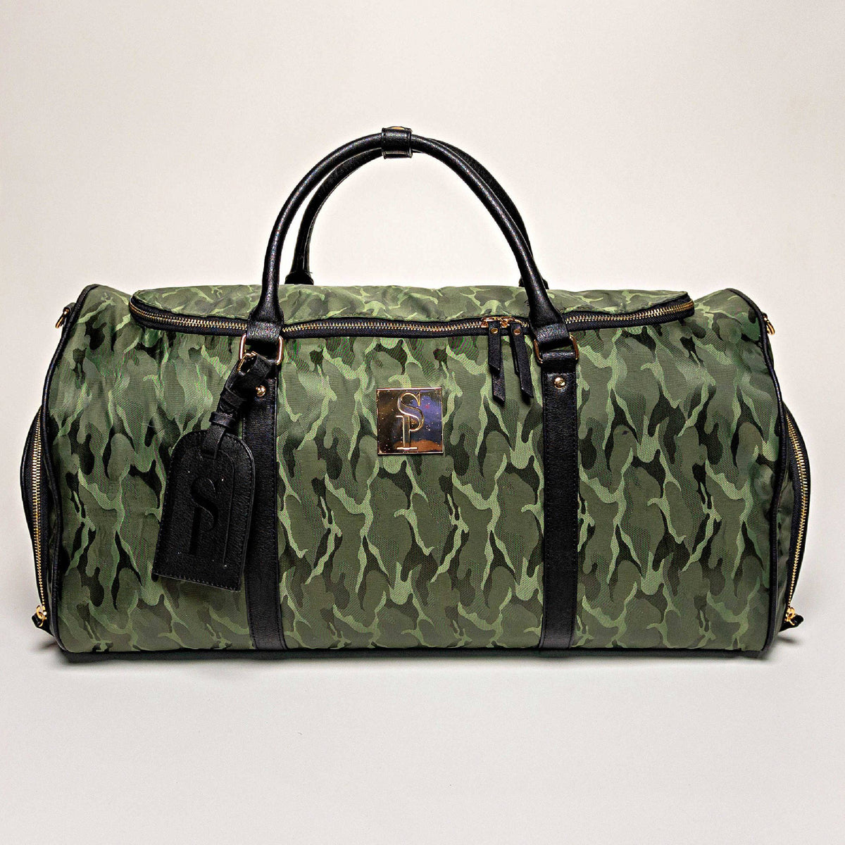 Sole Premise Green Camo Weekender Duffle Bag - AVBL MRKT (4)
