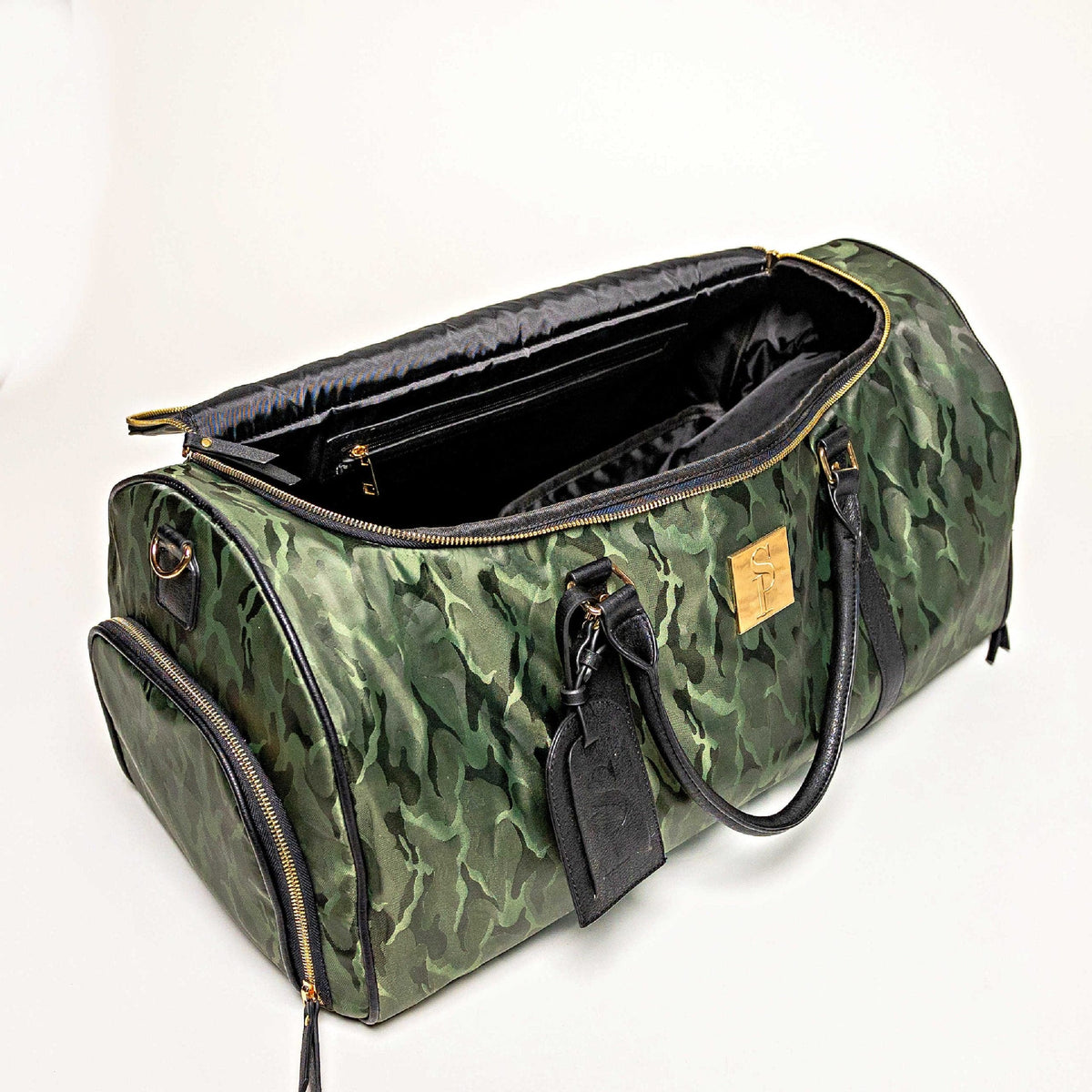 Sole Premise Green Camo Weekender Duffle Bag - AVBL MRKT (6)
